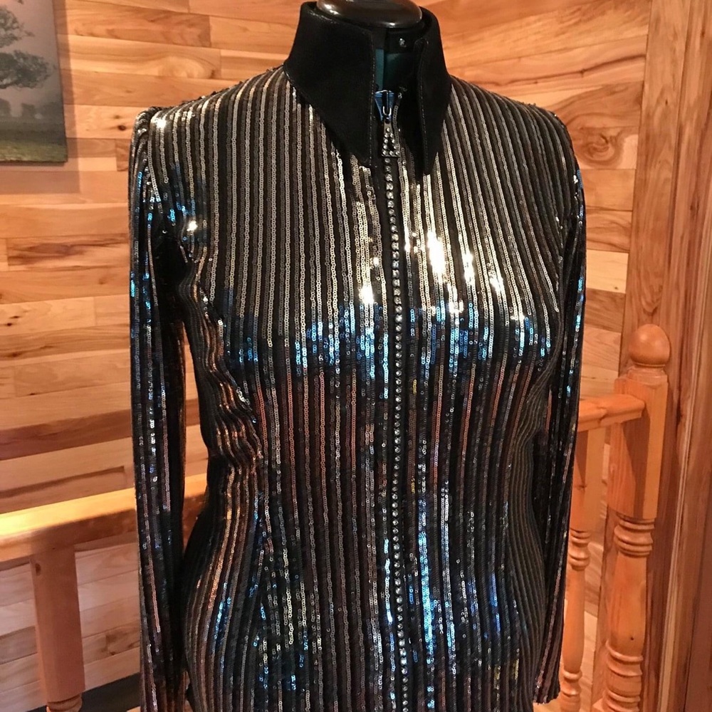 Custom rail showmanship western shirt